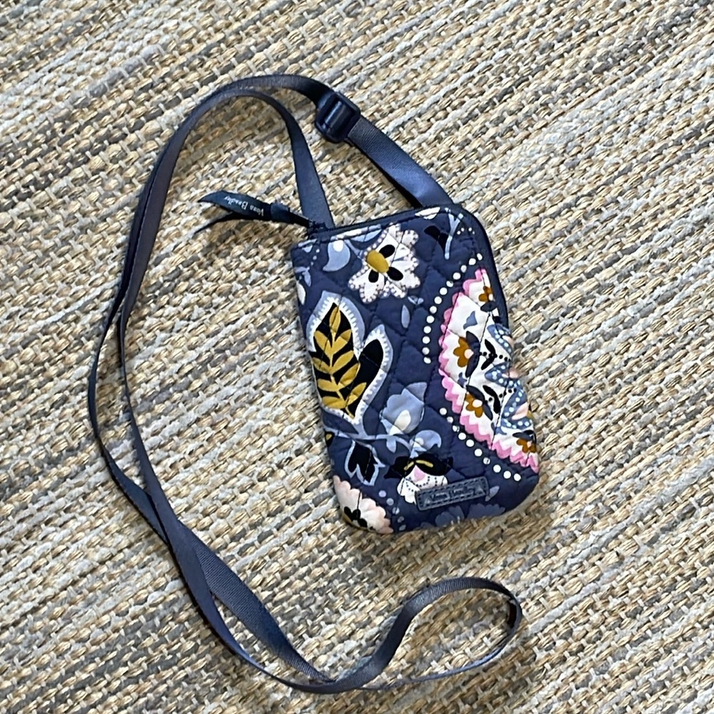 Vera Bradley Phone and Card Crossbody Purse
